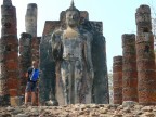 Wat Saphon Hin standing Buddha